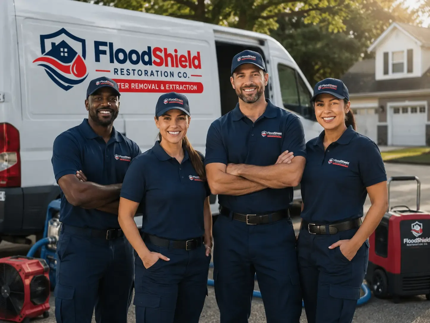 Flood Damage Restoration company in New Columbia, PA